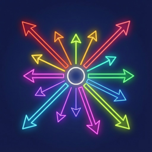 Neon Puzzle: Arrow Swipe
